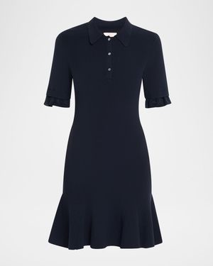 Keaton Short-Sleeve Polo Dress