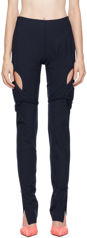 Ottolinger Navy Fitted Loop Trousers