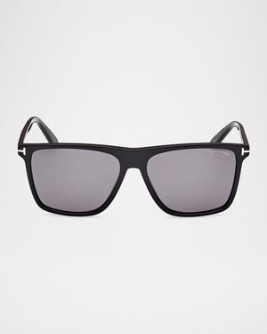 Men's Fletcher Acetate Square Sunglasses