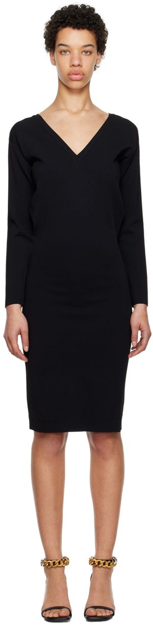 Stella McCartney Black Compact Dress