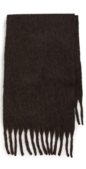 Hat Attack Cozy Solid Scarf Black One Size