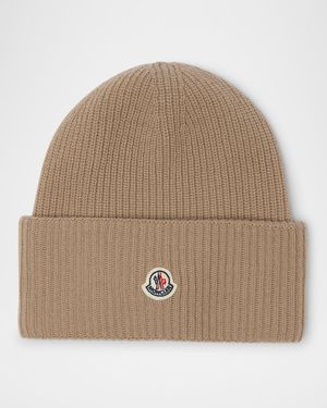 Ribbed Wool Beanie