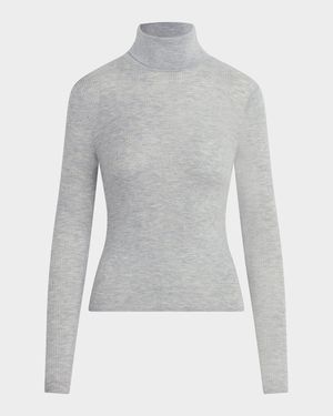 Amelia Turtleneck Long-Sleeve Top
