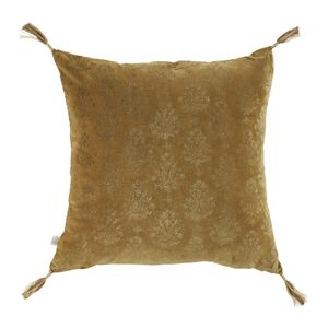 Blanc D'ivoire - Housse de coussin - Taille 50x50 - Vert