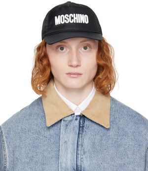 Moschino Black Logo Cap