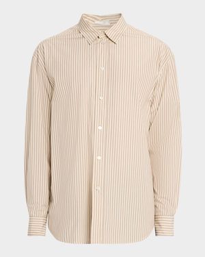 Men's Granada Cotton Pinstripe Sport Shirt