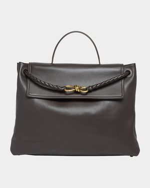 Ciao Ciao Large Leather Top-Handle Bag