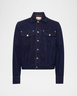 Men's Turn-Up Cuff Trucker jacket