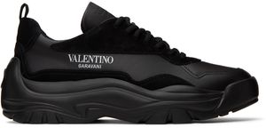Valentino Garavani Black Gumboy Sneakers