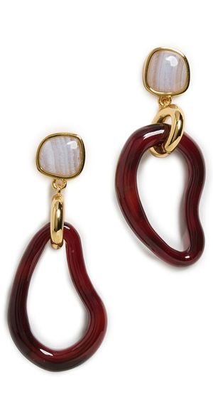 Lizzie Fortunato Galina Earrings In Sangria Multi One Size