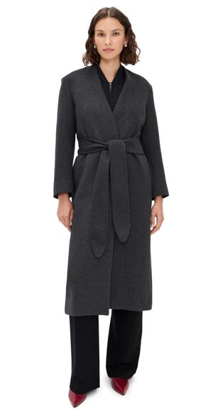 A. EMERY Veronique Coat Charcoal Melange 14