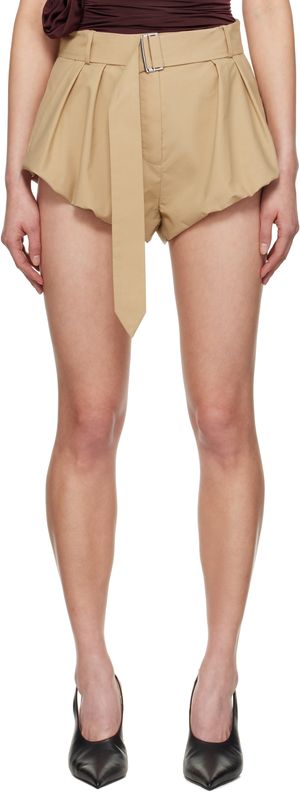 Magda Butrym Short évasé beige