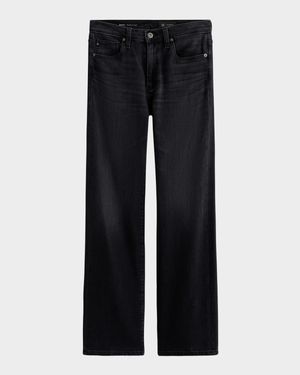 Brinley Mid-Rise Straight Jeans