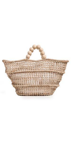 Poolside Bags The Comporta Tote Natural One Size