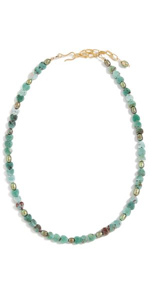 Brinker + Eliza Paz Necklace Turquoise One Size