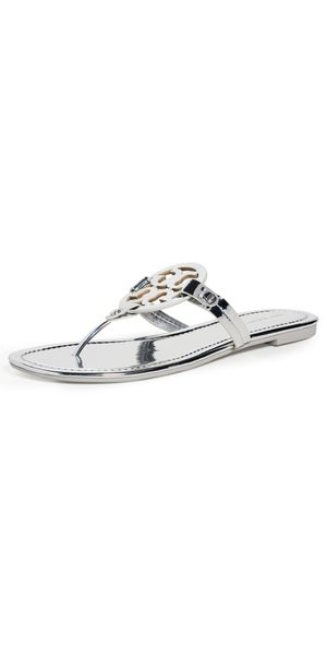 Tory Burch Miller Sandals Argento 7