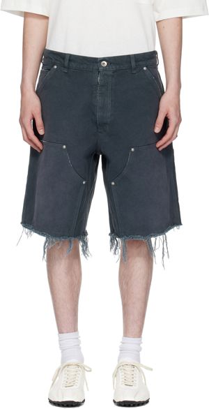 Maison Margiela Gray Stud Shorts