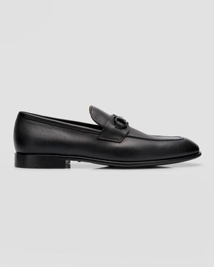 Men's Foster Leather Gancini Bit Loafers