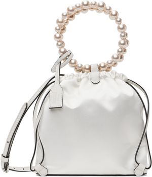 Moschino Sac blanc en satin