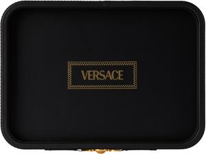 Versace Black Medusa '95 Leather Tray
