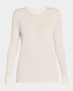 Keya Rib Long-Sleeve Top