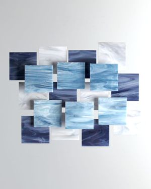 Arctic Glass Wall Sculpture