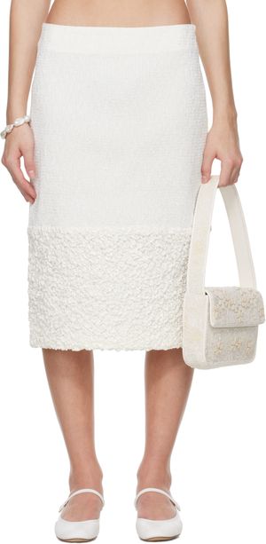 SUPER YAYA SSENSE Exclusive Bridal Capsule Nadine Miniskirt