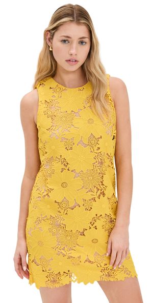 Le Superbe Sunflowers Shifter Dress Sunflower 2