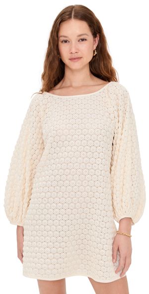 Arianne Elmy Cotton Good Luck Dress Circle Embroidered XL