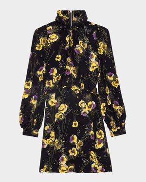 Ryda Crepe Yoko Mini Dress