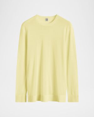 Long-Sleeve Cashmere Oversized Sweater