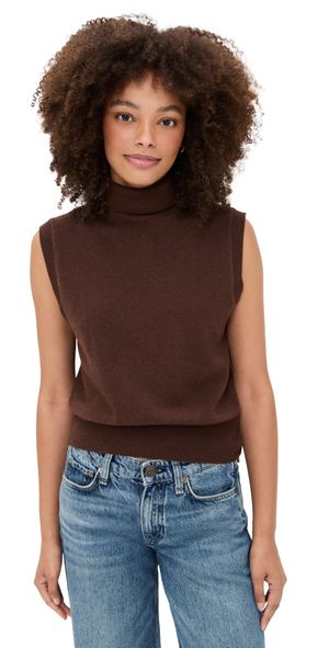 ASTR the Label Avah Sweater Vest Brown L
