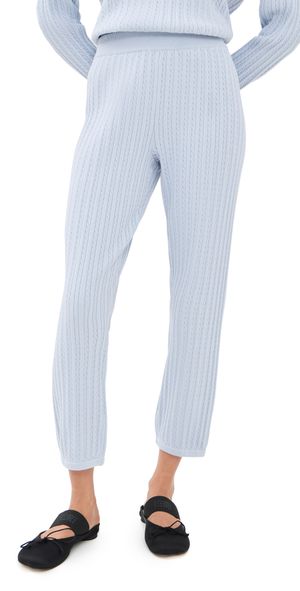 SIMKHAI Cable Joggers Blue Haze L