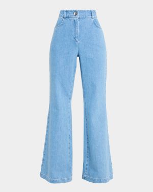 Gaia Denim Flare Pants