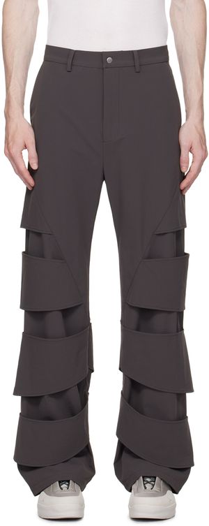 Uncertain Factor Gray Stool Trousers