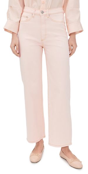 DL1961 Karmine Refined Wide Leg SculptSystem High Rise Jeans Ballet 31