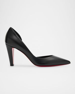 85mm Vibella Matte Half-d'Orsay Pumps