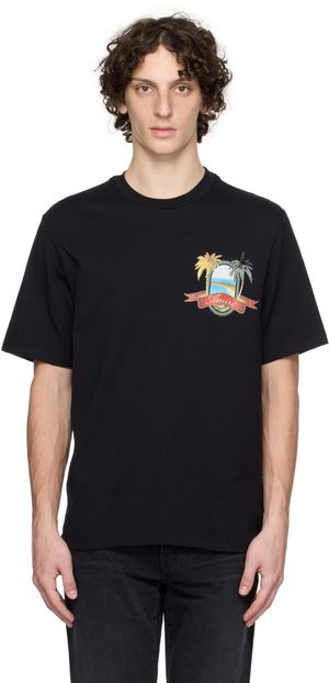AMIRI Black 'AMIRI MA Paradise' T-shirt