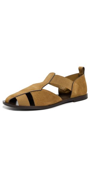 Tory Burch Fisherman Sandals Deep Umber 10.5