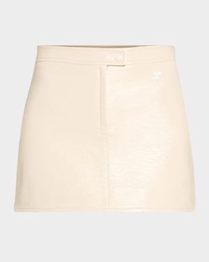 Vinyle Reedition Mini Skirt