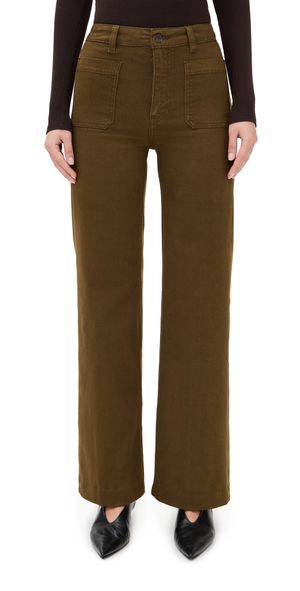 FRAME The Refined Pants Tree Moss 28