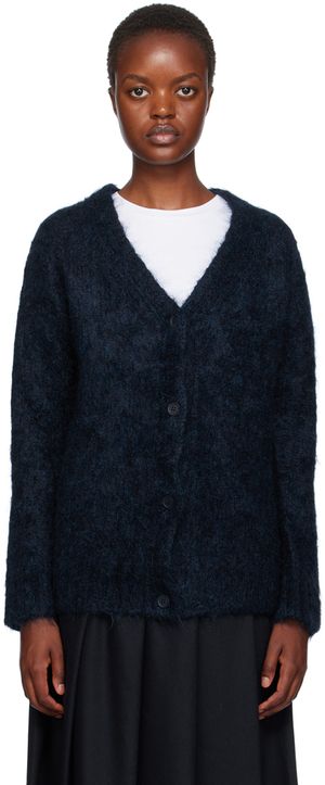 Max Mara Navy Adige Cardigan