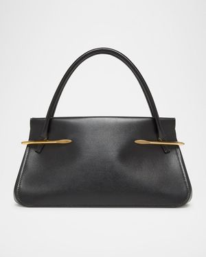 Pinch Medium Top-Handle Bag in Smooth Leather