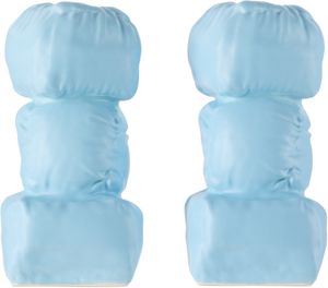 Completedworks Blue Stuffed Candle Holders