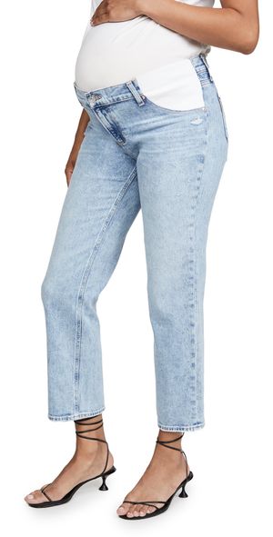 PAIGE Noella Straight Maternity Jeans Liza 29