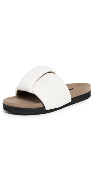 ROAM The Puffed Knotty Sandals White 9