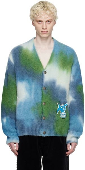 Howlin' Green & Blue DJ Harvey Edition Cardigan