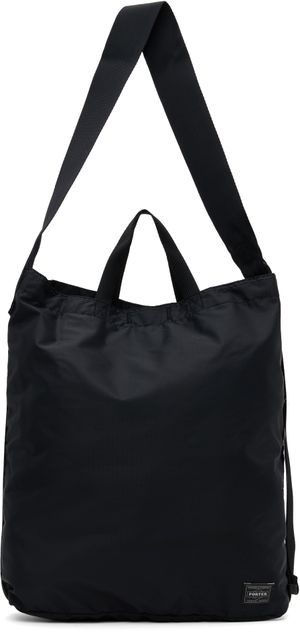PORTER - Yoshida & Co Black 2Way Shoulder Tote