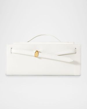 Dash Belted Leather Clutch Bag
