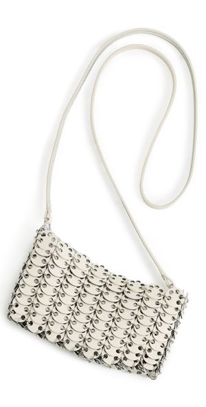 rabanne Sac A Main Bag Ivory/Silver One Size